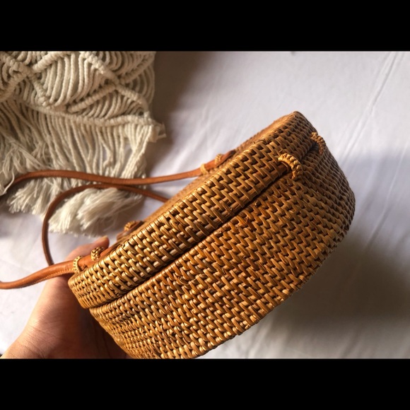 Rattan hand bag - Picture 2 of 13